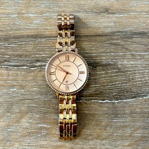 Fossil Rose Gold Watch